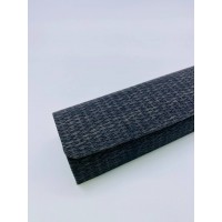 Футляр для очков (серый плетеный)