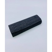 Футляр для очков (серый плетеный)