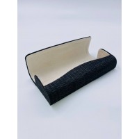 Футляр для очков (серый плетеный)