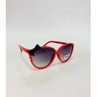 Детские солнцезащитные очки Casper К40 красные с бантиком