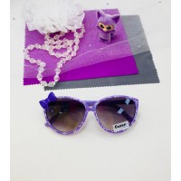 Детские солнцезащитные очки Casper К40 сиреневые с бантиком