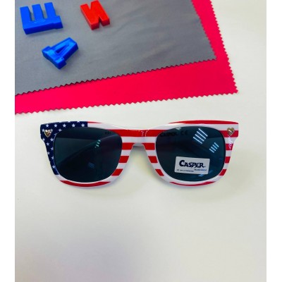 Детские солнцезащитные очки Casper К51 (американский флаг)