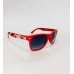 Детские солнцезащитные очки Casper К66 красные с военным узором