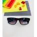 Детские солнцезащитные очки Casper К71 черные с серебристой дужкой
