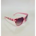 Детские солнцезащитные очки Casper К74 розовые в цветы