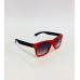Детские солнцезащитные очки Casper К40 красные с черной дужкой