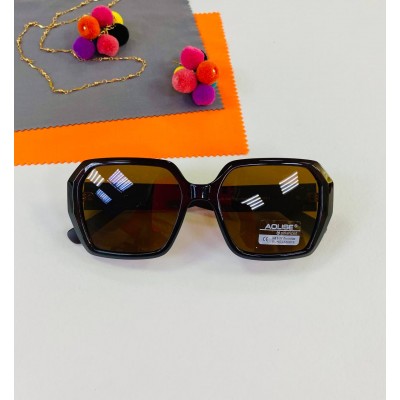 Солнцезащитные женские очки Aolise AP4467 (коричневые)