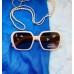 Солнцезащитные женские очки Aolise AP44687 (молочный)
