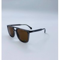 Солнцезащитные мужские очки Polaroid PLD 4123/S (коричневые)