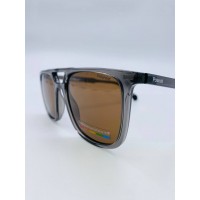 Солнцезащитные мужские очки Polaroid PLD 4123/S (коричневые)