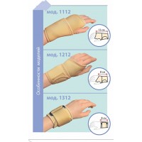 Бандаж фиксирующий на запястье Польза (1112)